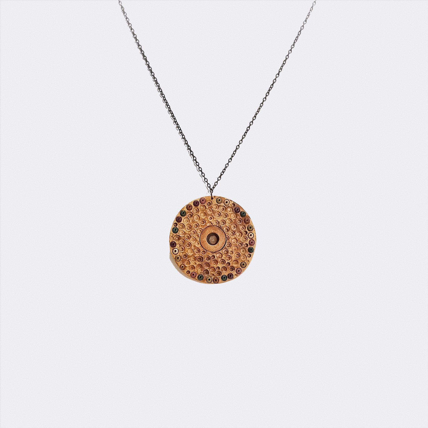 Wooden necklace