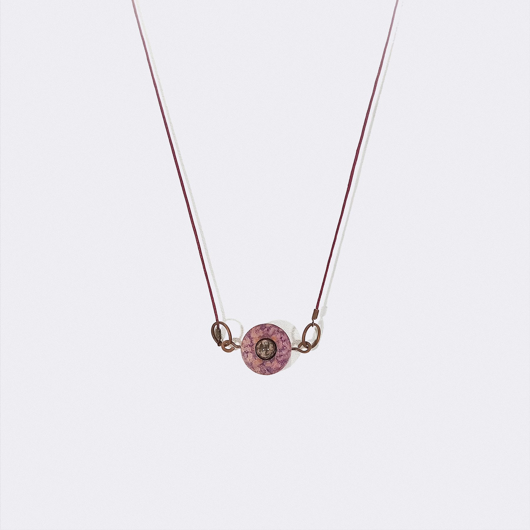 Collana in legno
