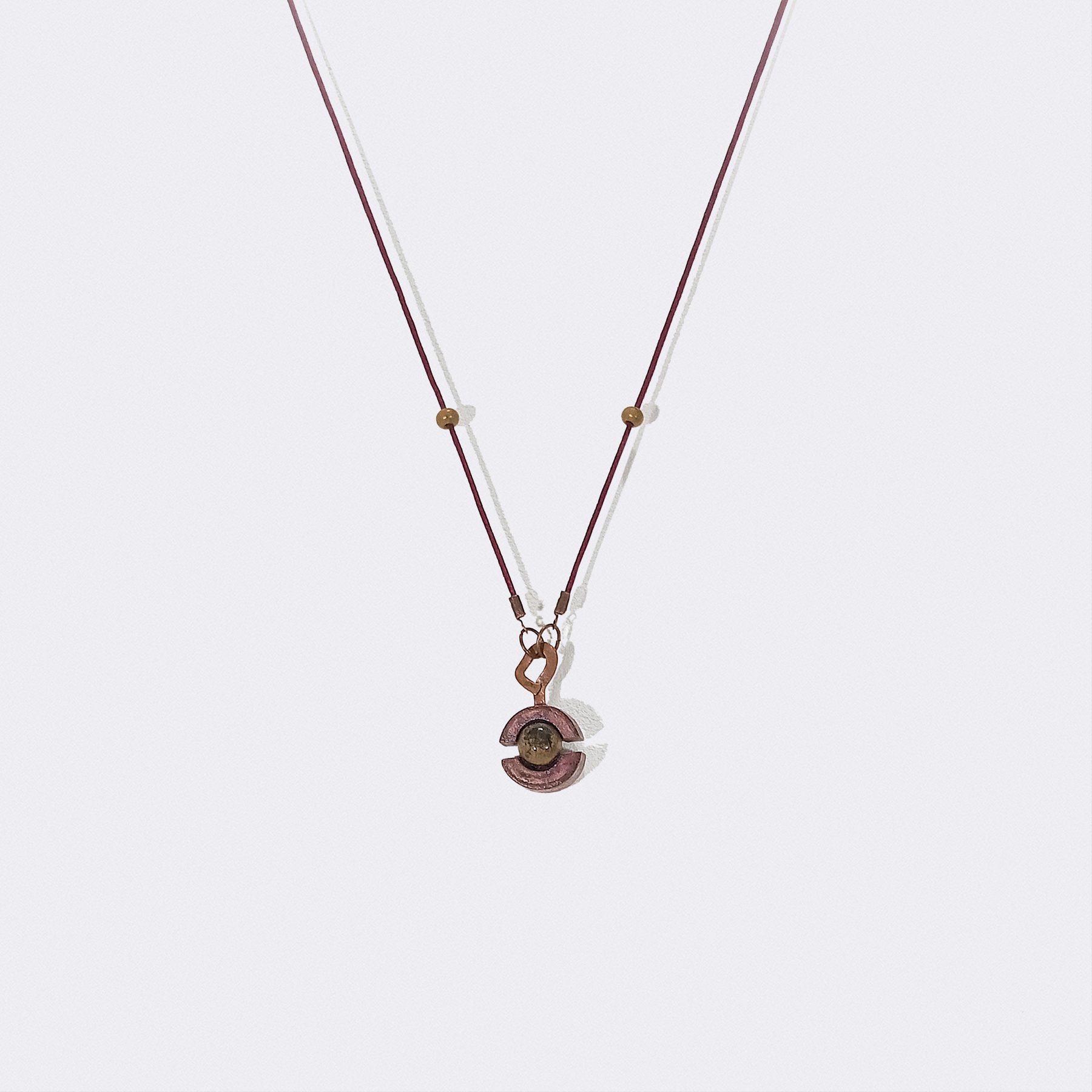 Collana in legno