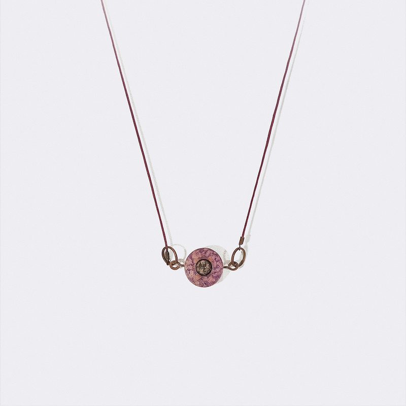 Collana in legno