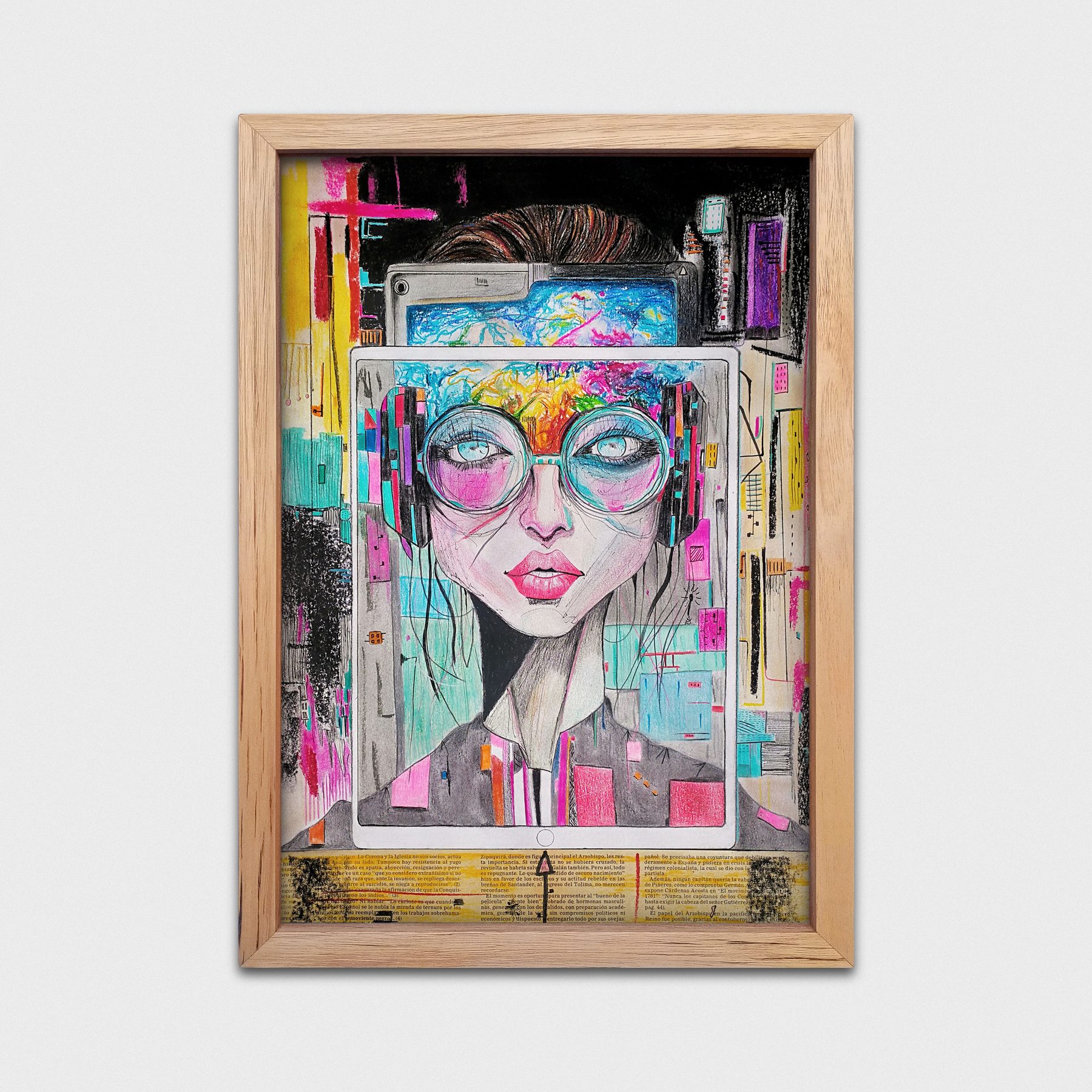 Dibujo "Personajes del futuro #2"