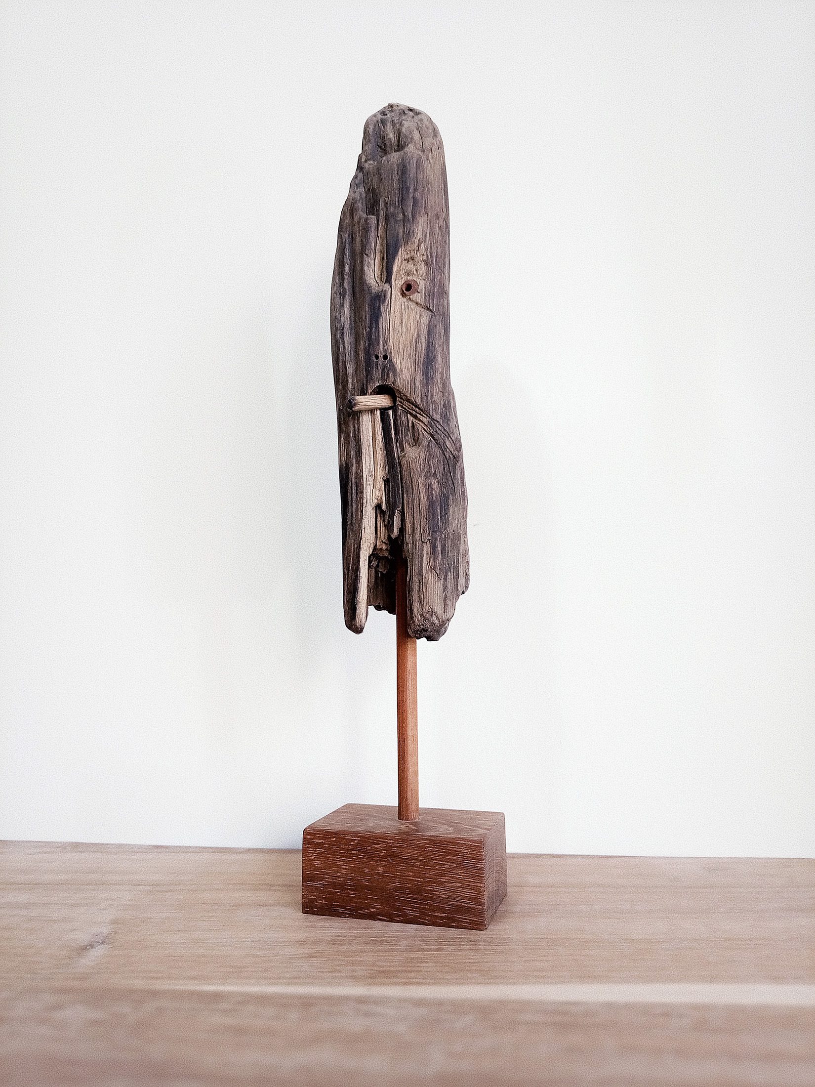 Escultura "El Cacique" - 10x5x25 cm